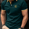 Men's Casual V-Neck T-Shirt Short Sleeve