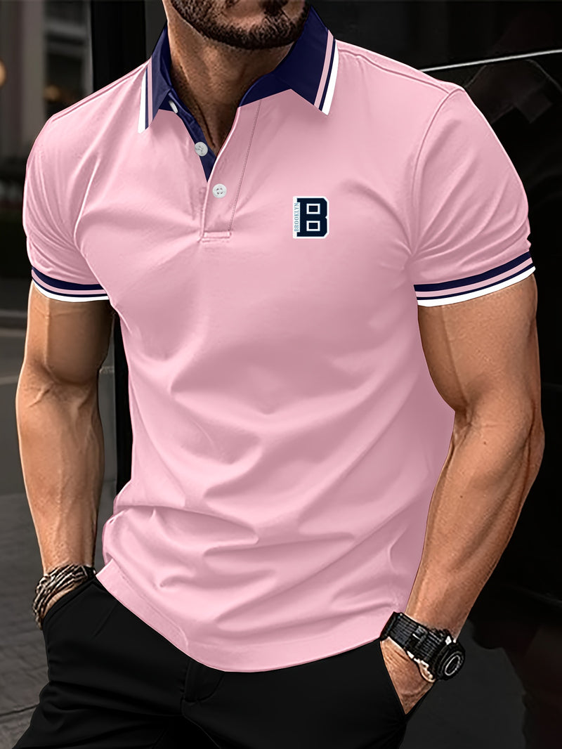 Men's Casual V-Neck T-Shirt Short Sleeve