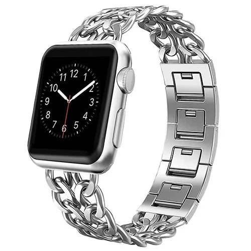 Stainless Steel Strap for Apple Watch 7 SE 6 5 4