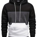 Men's Hoodie - Casual Pullover with Pocket, Long Sleeve