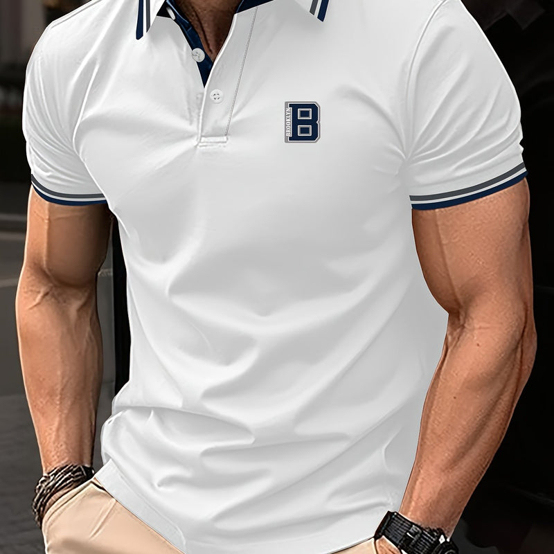 Men's Casual V-Neck T-Shirt Short Sleeve