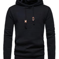 Solid Hoodie,  Men's Casual  Streetwear For Winter, Fall