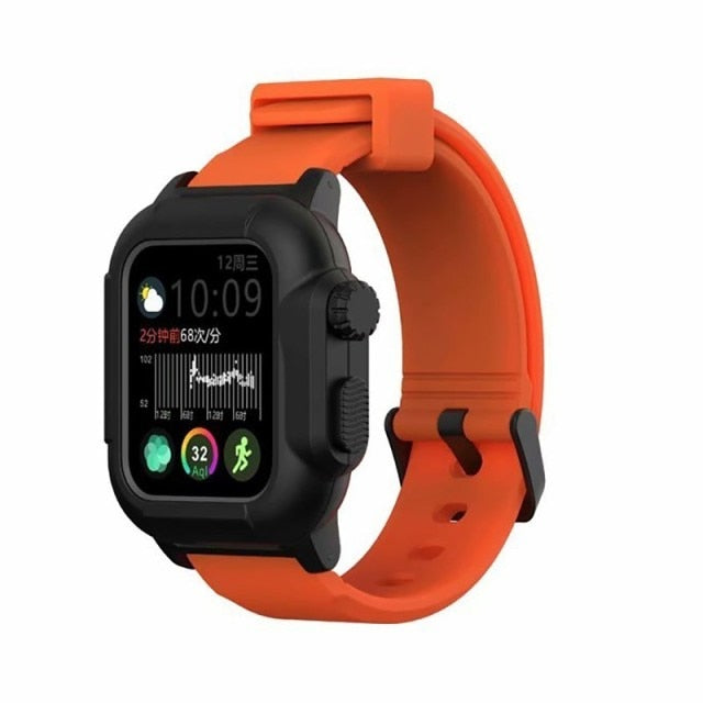 Waterproof Case and Strap For Apple Watch