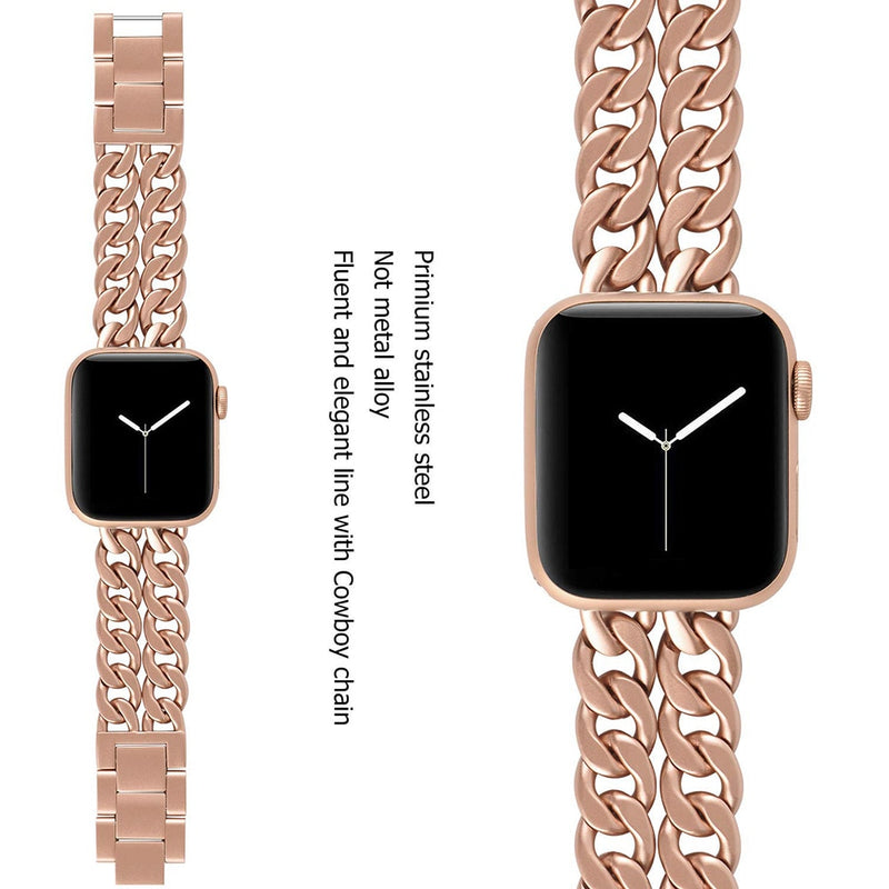 Stainless Steel Strap for Apple Watch 7 SE 6 5 4