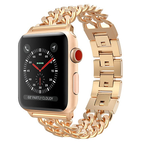 Stainless Steel Strap for Apple Watch 7 SE 6 5 4