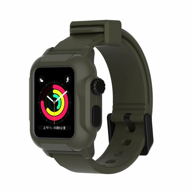 Waterproof Case and Strap For Apple Watch