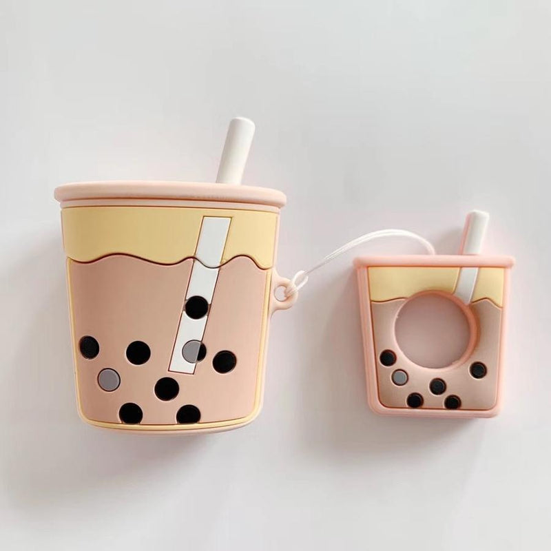 3D Bubble Tea Airpod Case