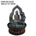 Indoor Air Humidifier With LED Light Lucky Feng Shui Buddha Statue