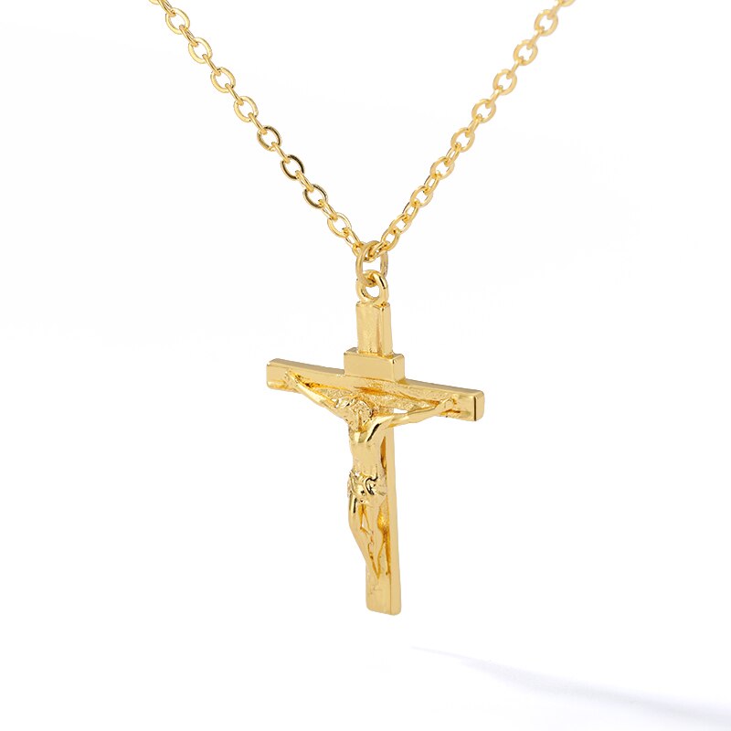 Stainless Cross Pendant Necklace