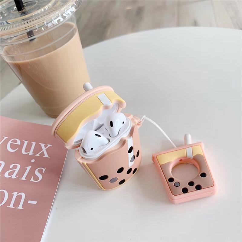 3D Bubble Tea Airpod Case