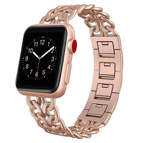 Stainless Steel Strap for Apple Watch 7 SE 6 5 4