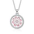 10 styles Aroma locket Necklace Magnetic Stainless Steel Aromatherapy Essential Oil Diffuser Perfume  Locket Pendant Jewelry