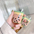 3D Bubble Tea Airpod Case