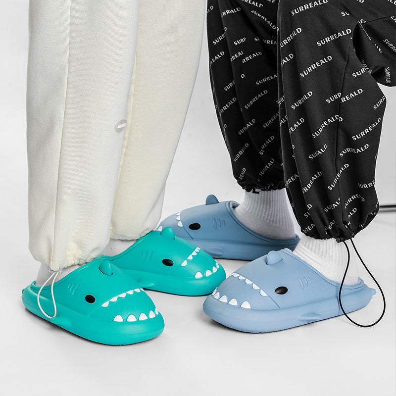 Warm Shark Slippers Winter