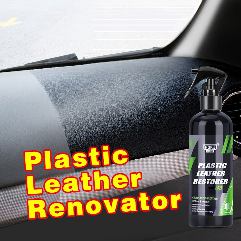 Shine Scratch Remover Kit Car Plastic Restorer Polish for Interior Exterior