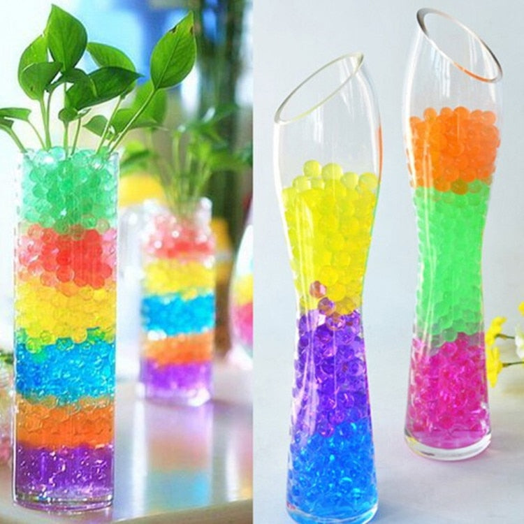 Water Beads Pack Rainbow Mix Soft Crystal Soil Water Beads