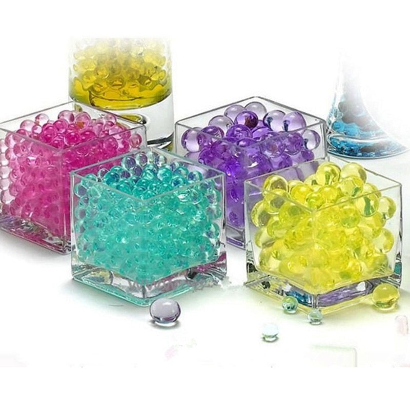 Water Beads Pack Rainbow Mix Soft Crystal Soil Water Beads