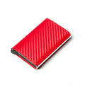 Wallet Men Women RFID  Aluminum Bank Cardholder Case Vintage Leather