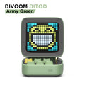 Divoom Ditoo Retro Pixel Art Game Bluetooth Speaker with 16X16 LED App Controlled Front Screen