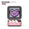 Divoom Ditoo Retro Pixel Art Game Bluetooth Speaker with 16X16 LED App Controlled Front Screen