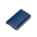 Wallet Men Women RFID  Aluminum Bank Cardholder Case Vintage Leather