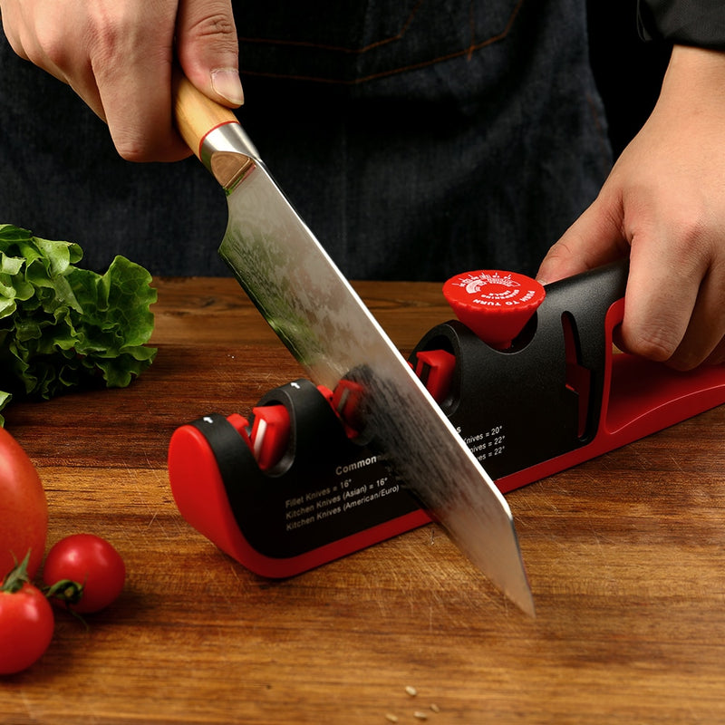 Knife Sharpener 5 in 1 Adjustable Angle