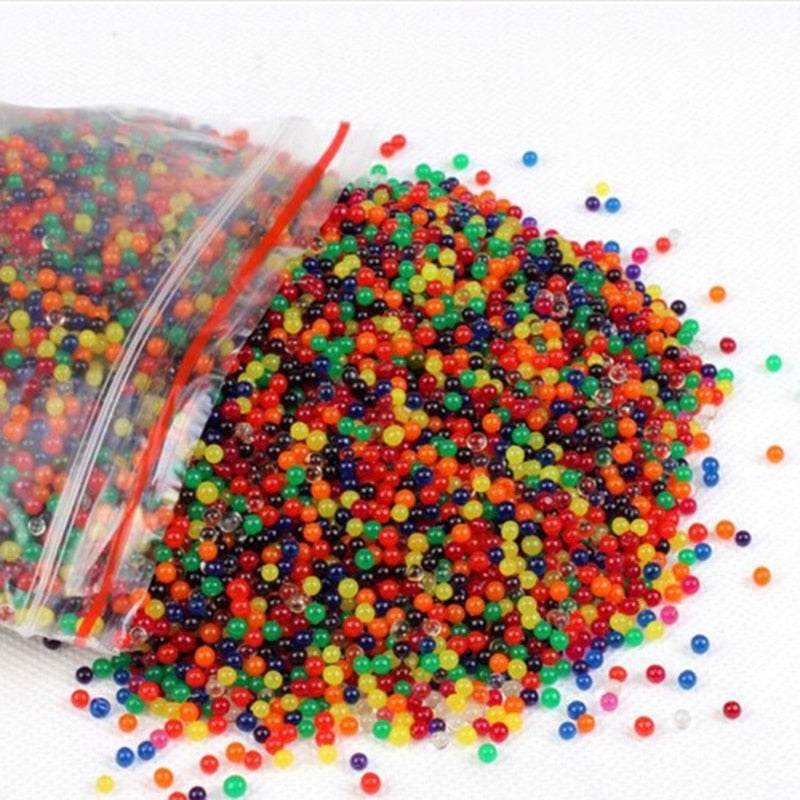 Water Beads Pack Rainbow Mix Soft Crystal Soil Water Beads