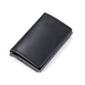 Wallet Men Women RFID  Aluminum Bank Cardholder Case Vintage Leather