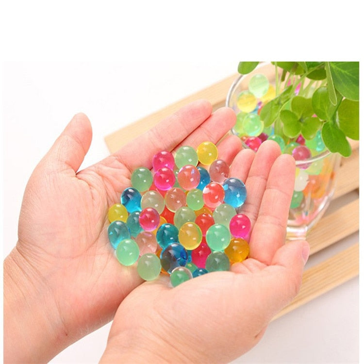 Water Beads Pack Rainbow Mix Soft Crystal Soil Water Beads