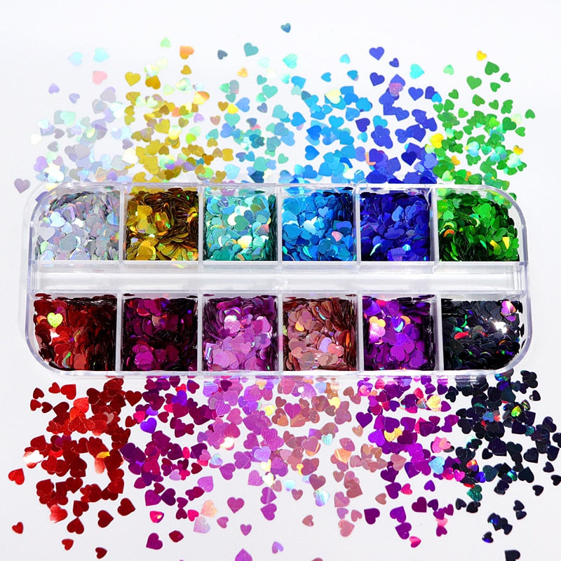 Double Layer Glitter Powder Drill Nail Art Manicure Tools Profesional Jewelry Recycling Box Storage Portable Container White DIY