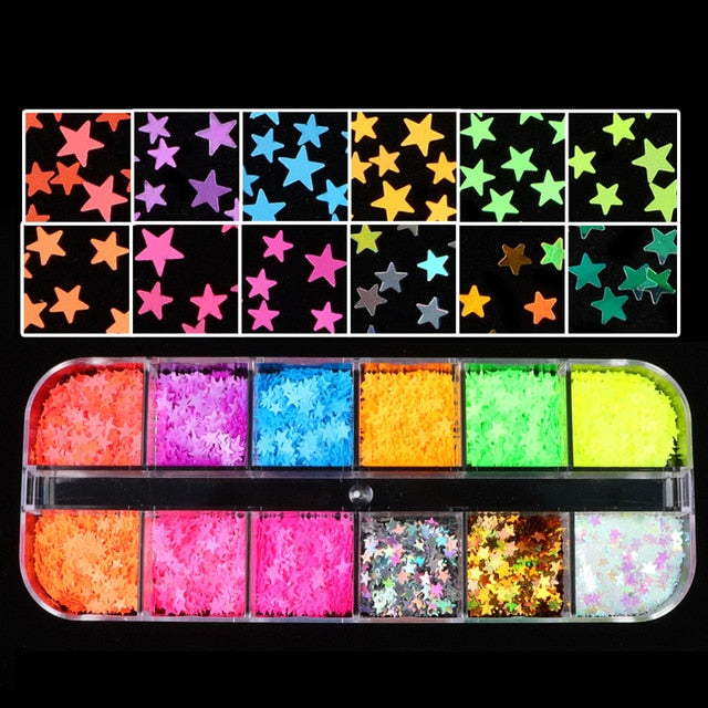 Double Layer Glitter Powder Drill Nail Art Manicure Tools Profesional Jewelry Recycling Box Storage Portable Container White DIY