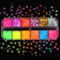 Double Layer Glitter Powder Drill Nail Art Manicure Tools Profesional Jewelry Recycling Box Storage Portable Container White DIY