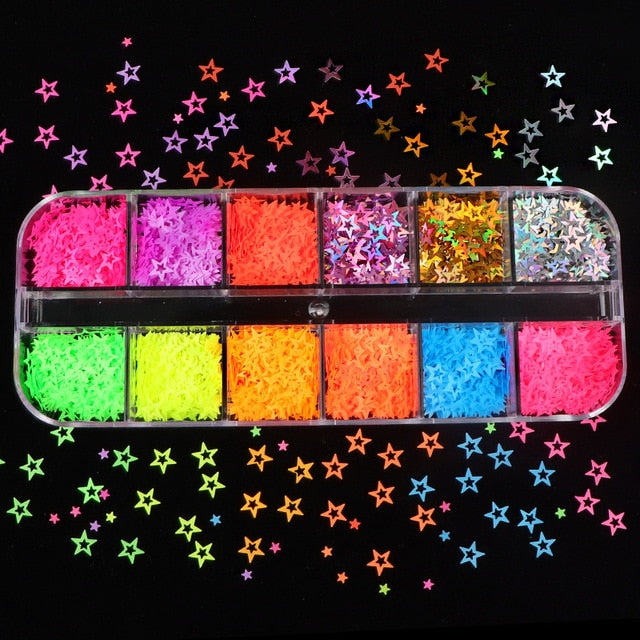 Double Layer Glitter Powder Drill Nail Art Manicure Tools Profesional Jewelry Recycling Box Storage Portable Container White DIY