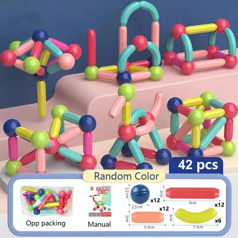 🔥Last Day Promotion 49% OFF --- Educational Magnet Building Blocks