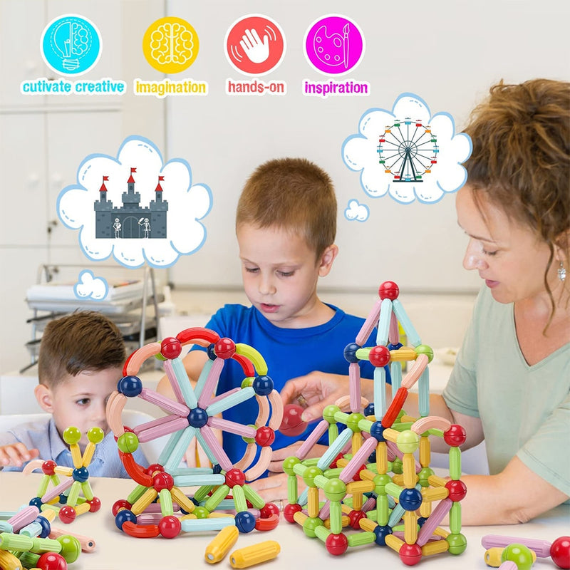 🔥Last Day Promotion 49% OFF --- Educational Magnet Building Blocks