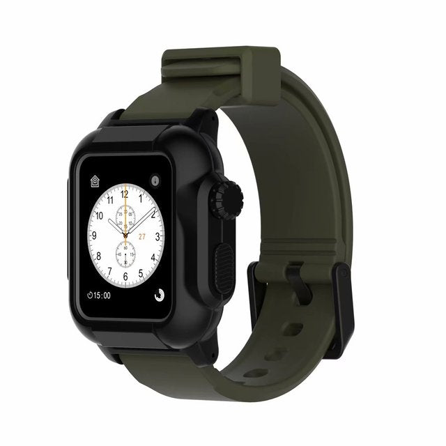 Waterproof Case and Strap For Apple Watch