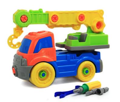 Build Your Own Toy Construction Vehicles