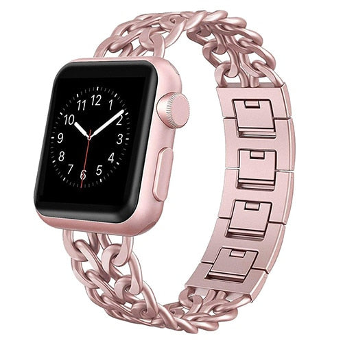 Stainless Steel Strap for Apple Watch 7 SE 6 5 4