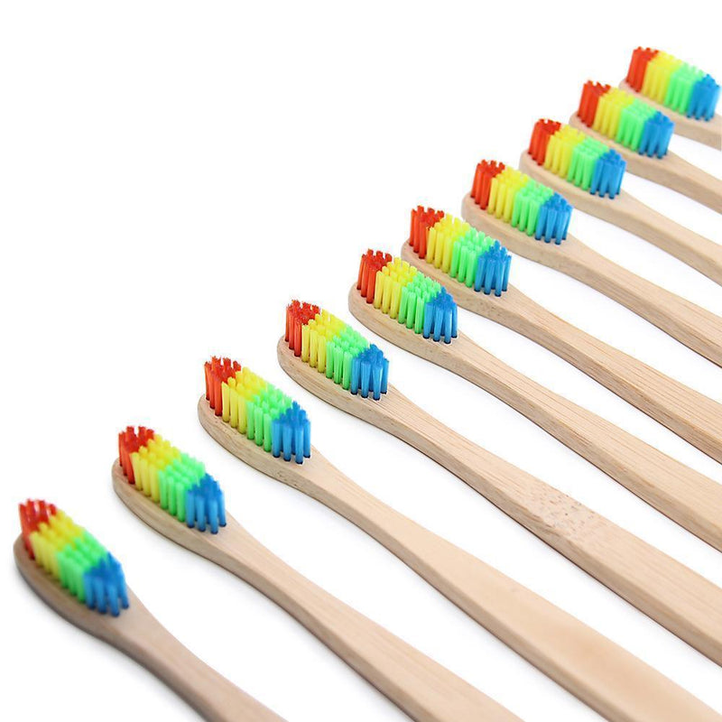 Colorful Bamboo Toothbrush